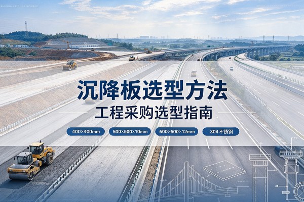 剑阁沉降板选择方法