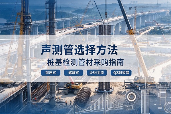剑阁声测管选型标准