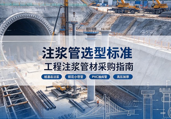 剑阁注浆管选型标准
